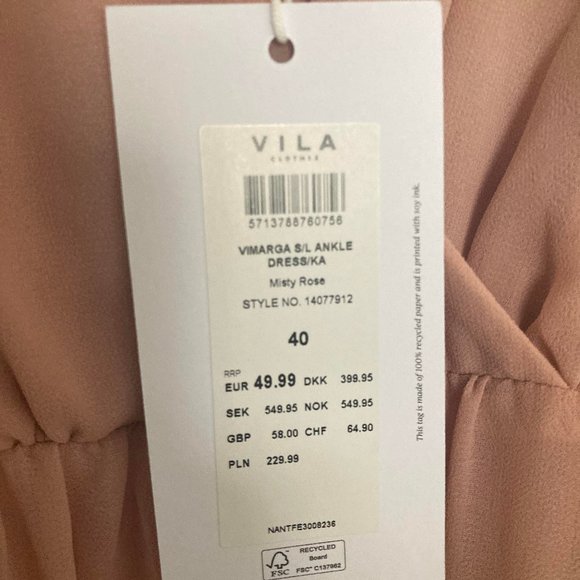 Lightweight Rose Maxi Dress - Picture 5 of 6